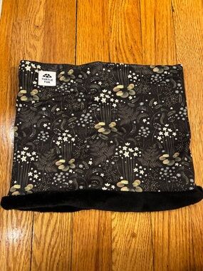 Turtle Fur Black Floral Neck Warmer